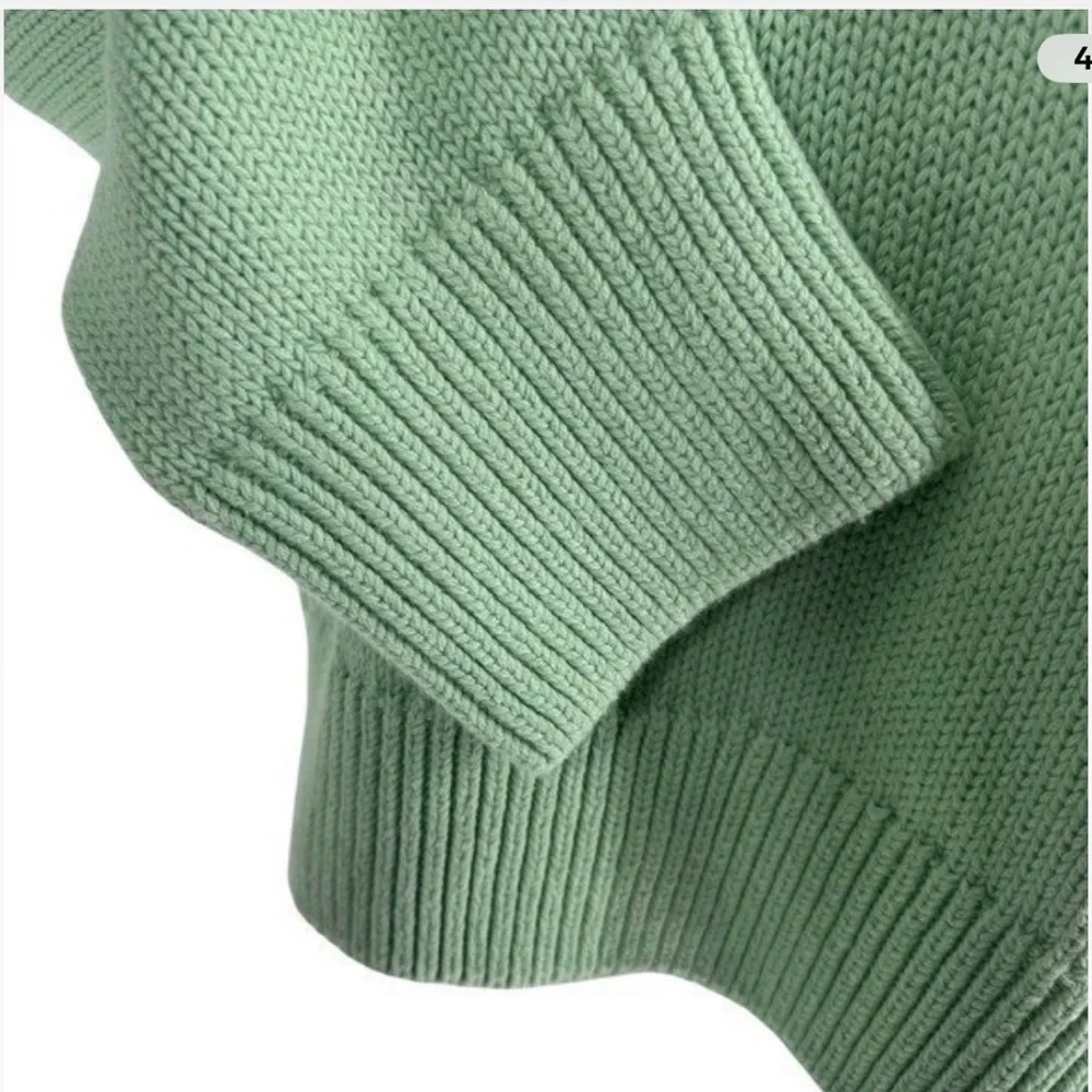 Tuckernuck Mint Green Knit Sweater Size Small - Picture 5 of 12